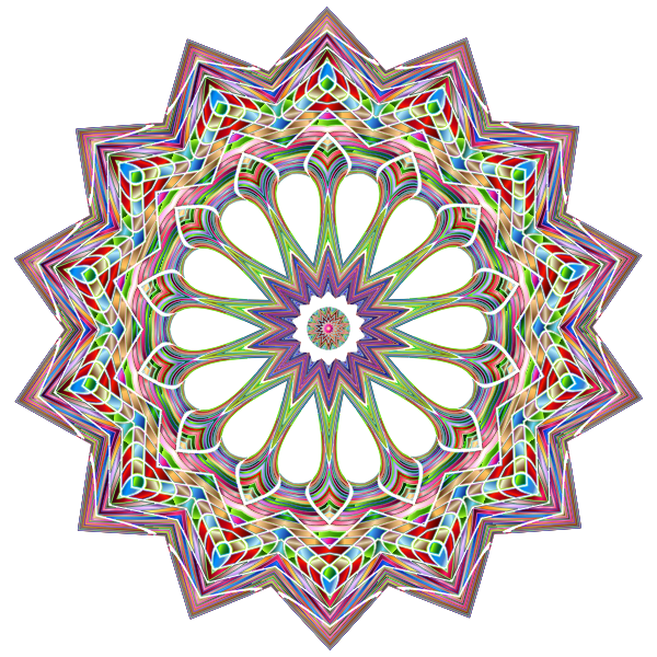 Mandala decorative figure (#3)