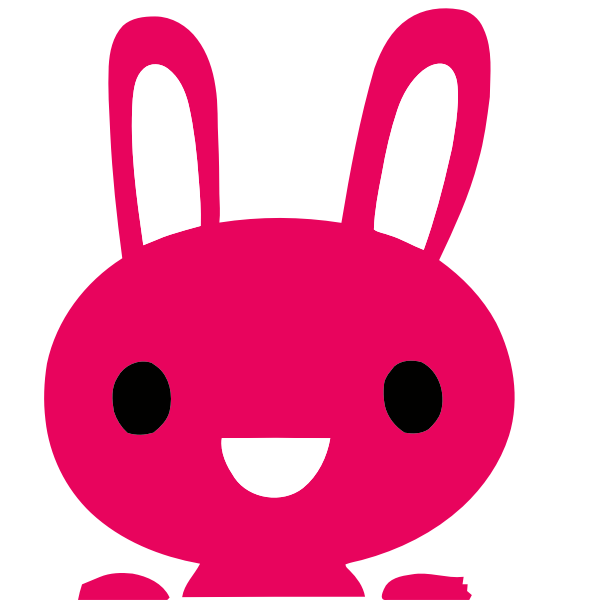 Pink Bunny Icon