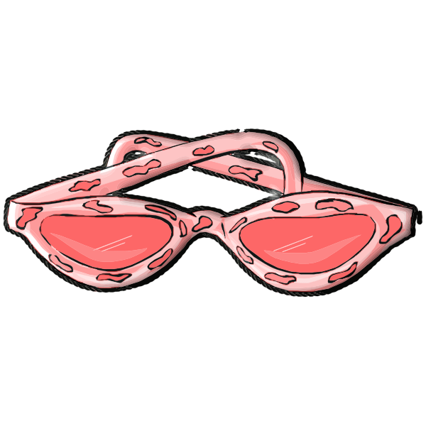 Pink Sunglasses | Free SVG