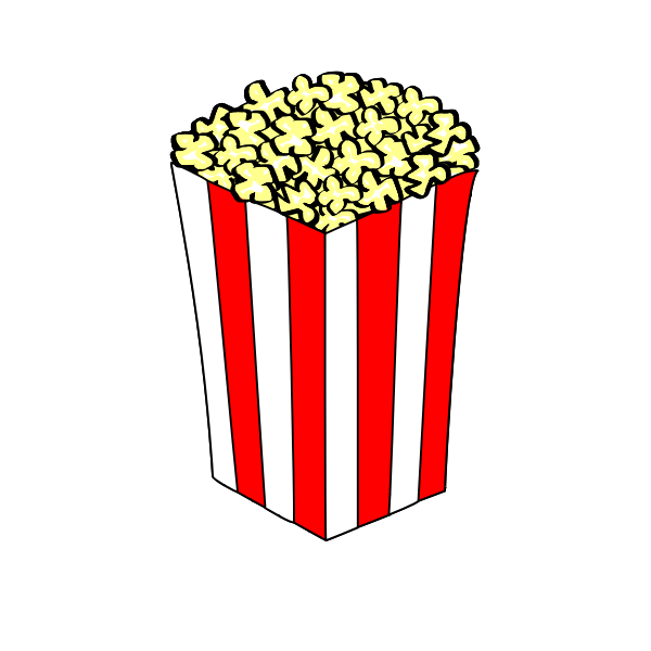 Popcorn symbol image | Free SVG
