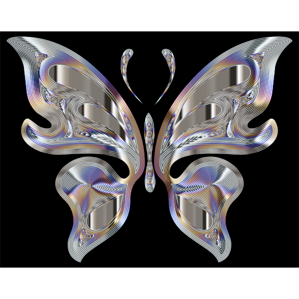 Prismatic Butterfly 15 Variation 4