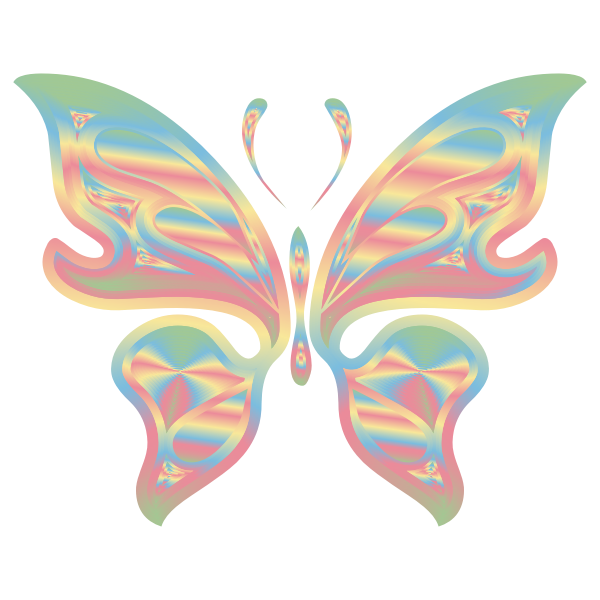 Prismatic Butterfly 17 No Background