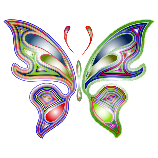 Prismatic Butterfly 5 Variation 2