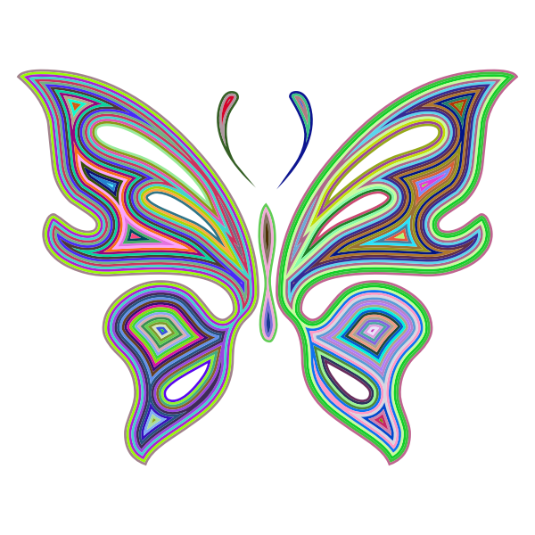 Prismatic Butterfly
