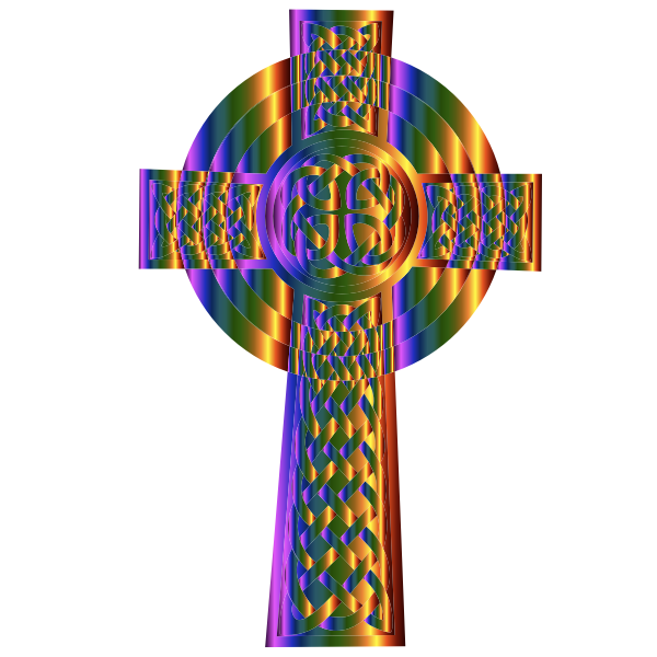 Prismatic Celtic Cross 2
