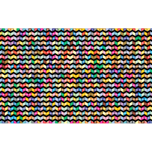 Prismatic Chevrons Pattern 2 With Background