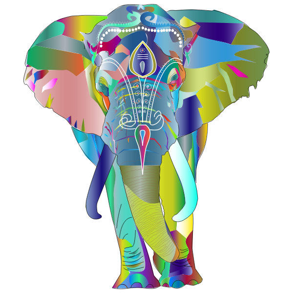 Prismatic Elephant