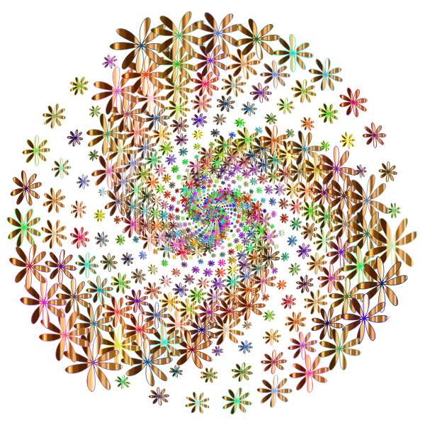Prismatic Floral Vortex 8