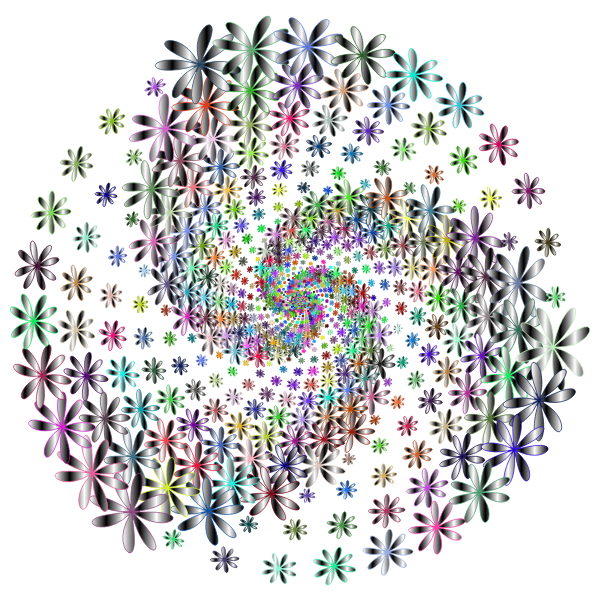 Prismatic Floral Vortex 9