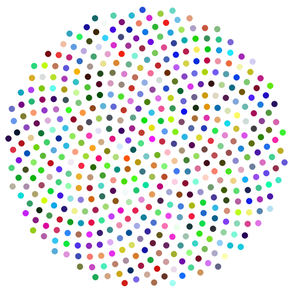 Prismatic Flower Formation Circles