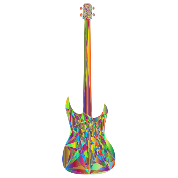 Prismatic Geometric Guitar 2