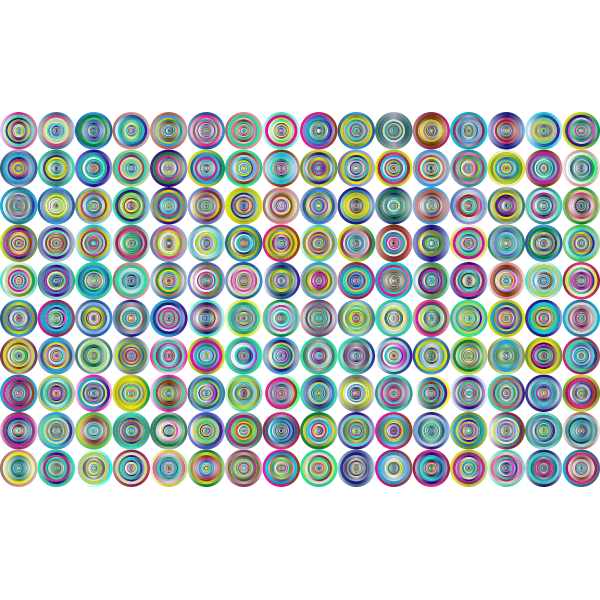 Prismatic Groovy Concentric Background 3 No Black