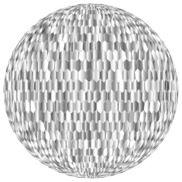 Prismatic Hexagonal Grid Sphere Variation 2 7