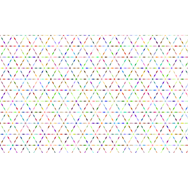 Prismatic Hexagonalist Pattern No Background