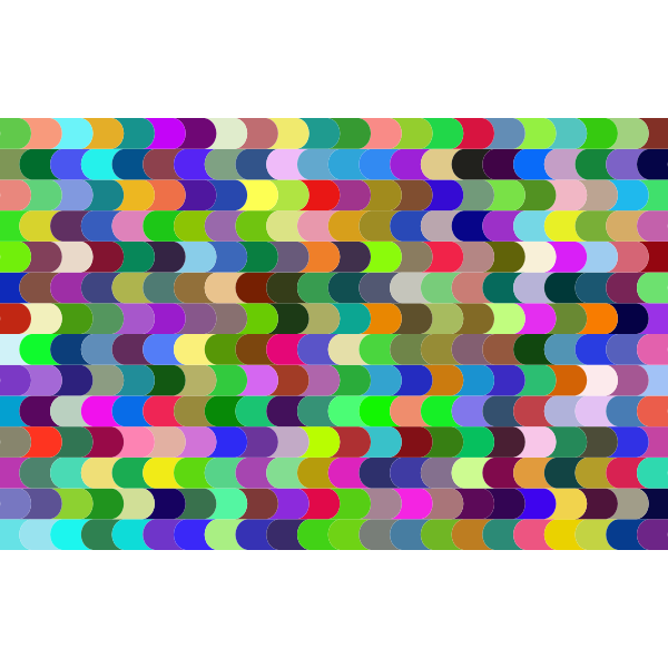 Prismatic Interlocking Waves Pattern