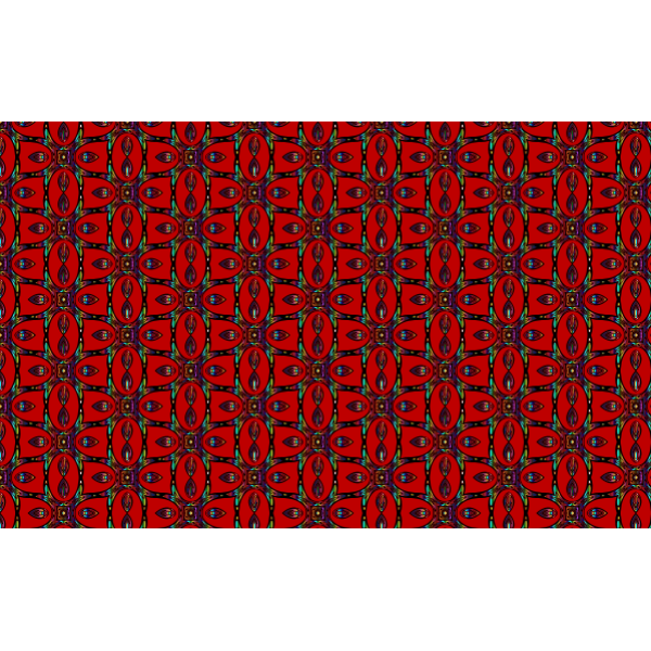 Red tile vector pattern