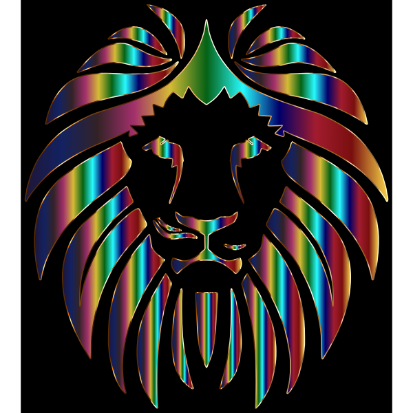 Download Prismatic Lion 3 Free Svg