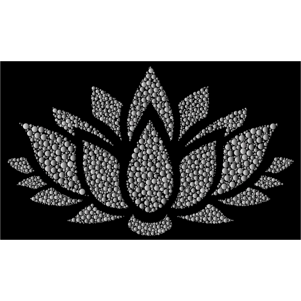 Download Prismatic Lotus Flower Silhouette 6 Circles 10 Free Svg