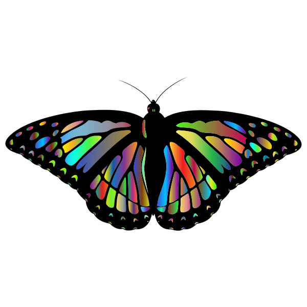 Prismatic Monarch Butterfly II