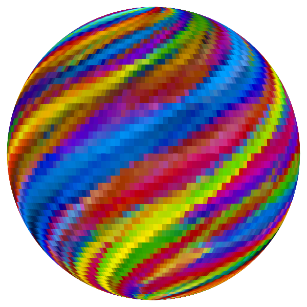 Prismatic Mosaic Marbled Orb