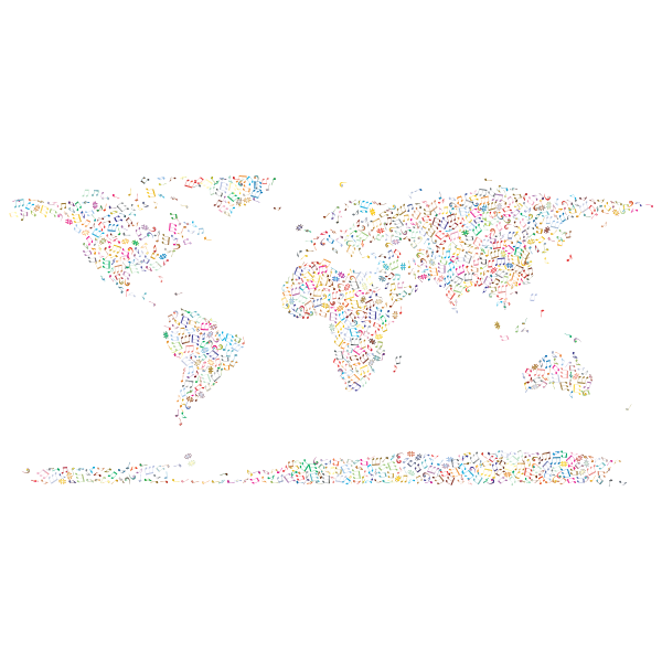 Prismatic Musical World Map 2 No Background