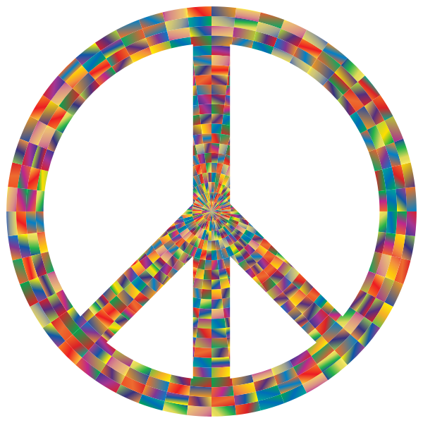 Prismatic Peace Sign 7