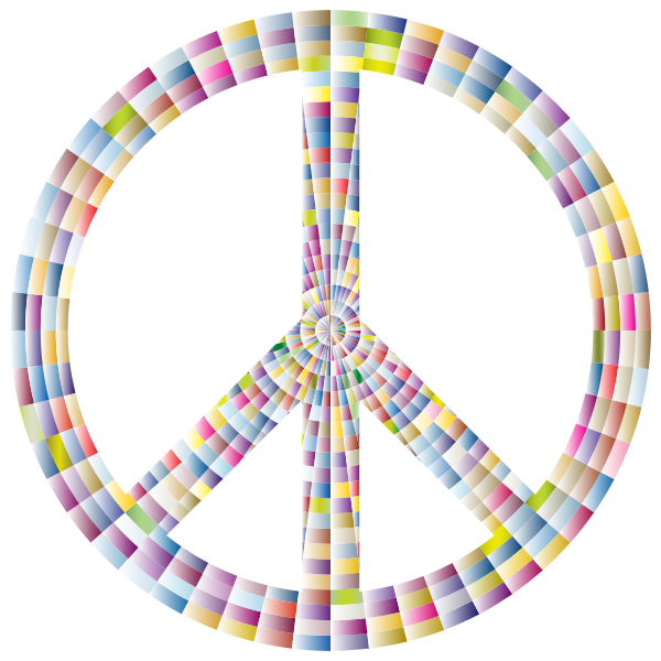 Prismatic Peace Sign 9