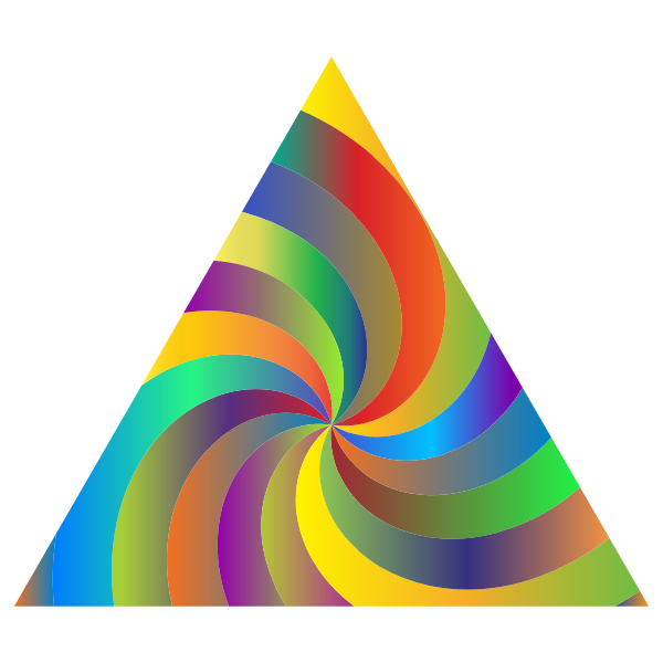 Prismatic Swirly Triangle