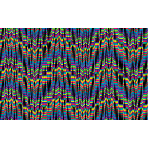 Prismatic Waves Background 2