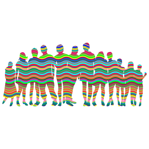 Prismatic Waves Human Family