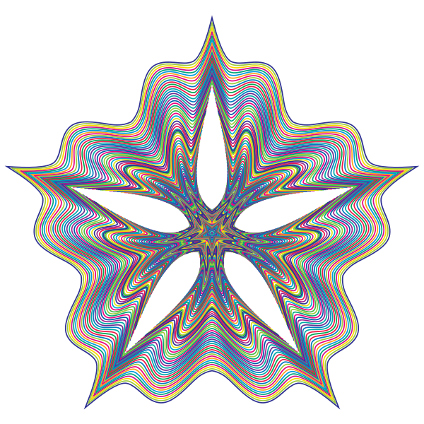 Prismatic Waves Star
