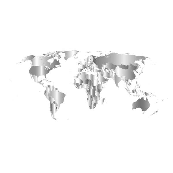 Prismatic World Map 6