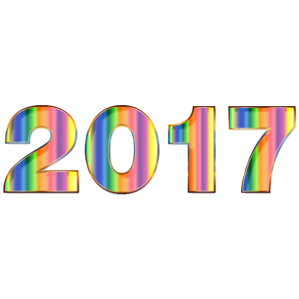 Psychedelic 2017 Typography Enhanced No Background
