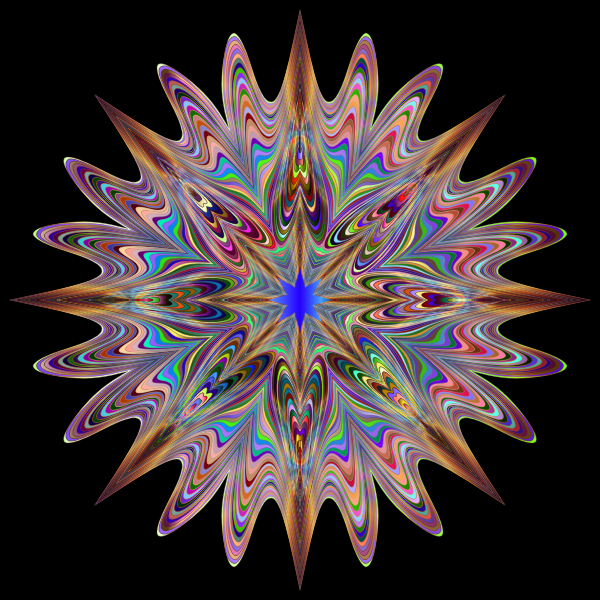 Psychedelic Chromatic Star 2
