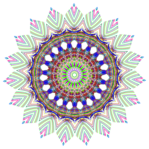 Psychedelic Geometric 7