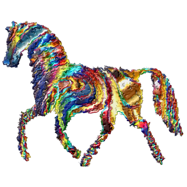 Psychedelic Horse 8