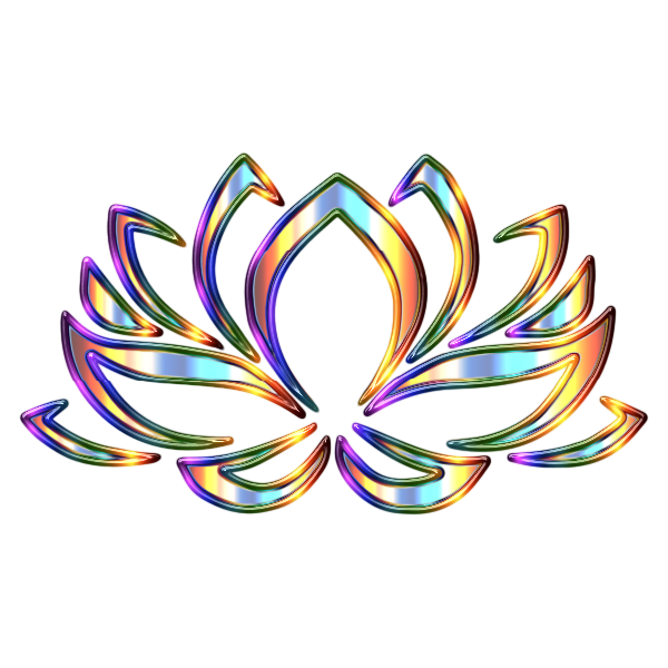 Psychedelic Lotus Flower Enhanced