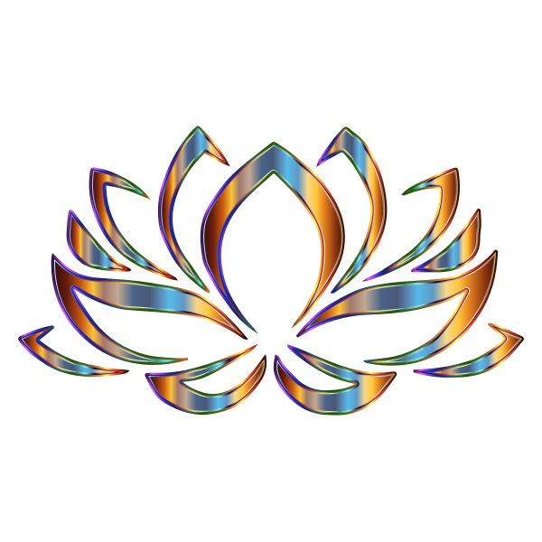 Psychedelic Lotus Flower