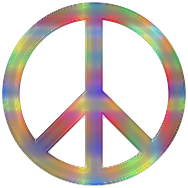 Psychedelic Peace Sign 2