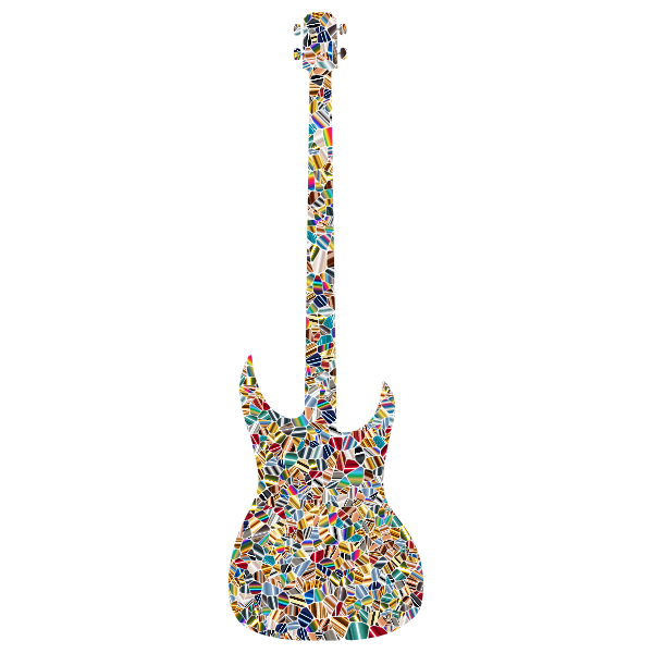 Psychedelic Tiled Guitar