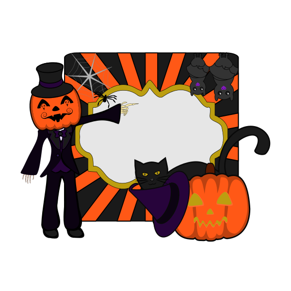 Halloween greeting | Free SVG