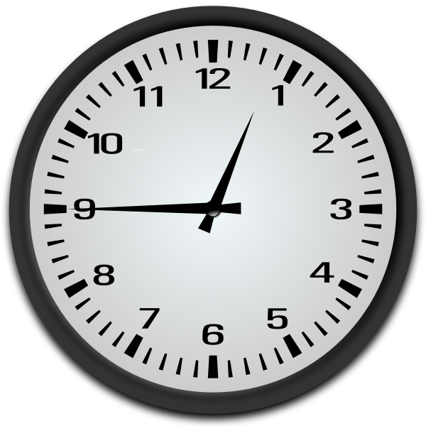6 O Clock Free SVG 6-o-clock-free-svg