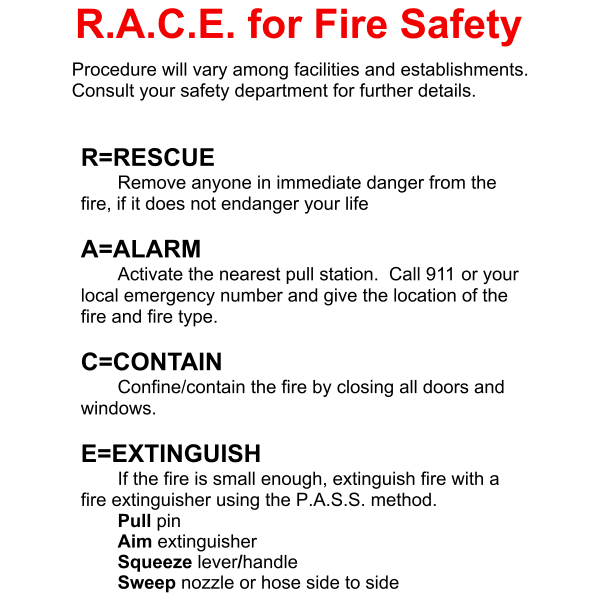 RACE for Fire Safety