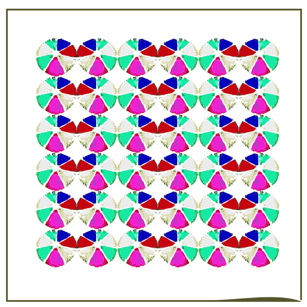 Symmetrical abstract pattern (#2)