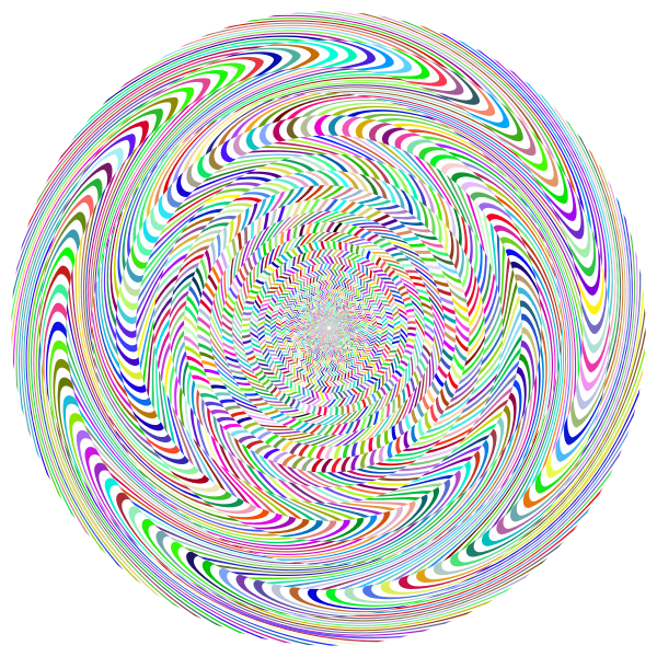 Circular shape with graphic filter
