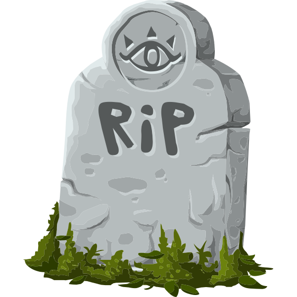 RIP graveside marker | Free SVG