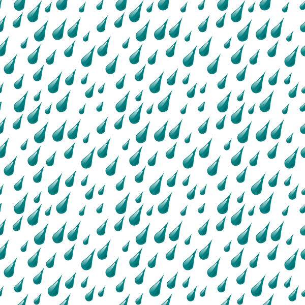 Rain drops pattern