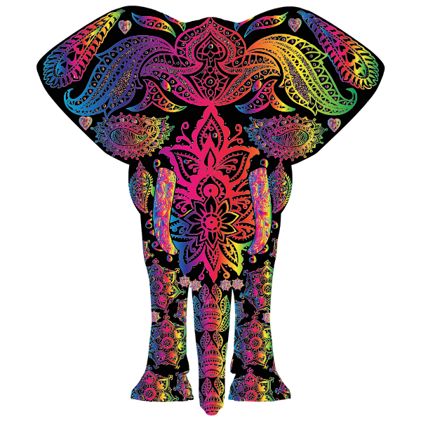 Free Free 133 Floral Elephant Svg SVG PNG EPS DXF File