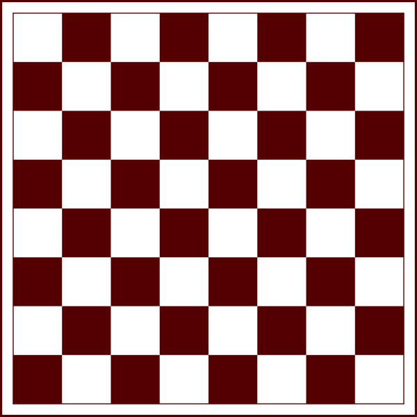 Red checker board