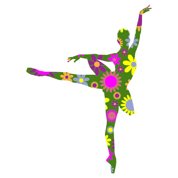 Floral ballerina